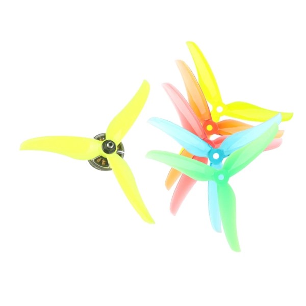 Elica a 3 Pale T-MOTOR T5146 Compatibile con Foro di Montaggio POPO M5, Spessore Centrale 7mm per Droni da Corsa FPV RC